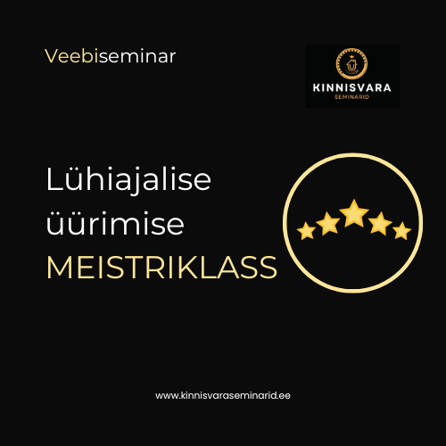 Lühiajalise üürimise meistriklass